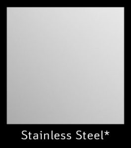 Stainless Steel *Not round